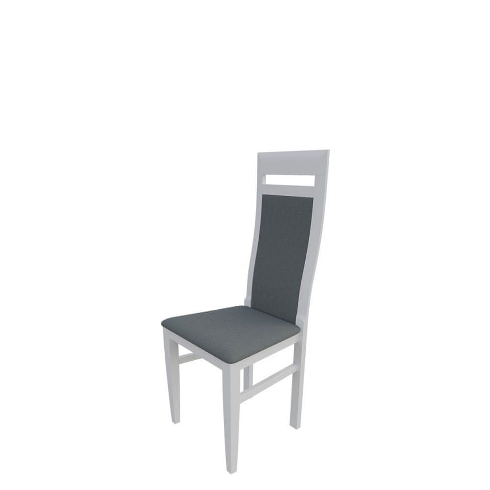 Veneti Jedálenská stolička MOVILE 43 - biela / šedá 1
